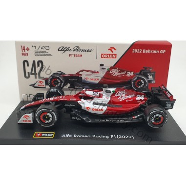 ALFA ROMEO RACING F1 G. ZHOU BAHRAIN...