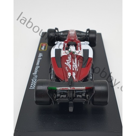 ALFA ROMEO RACING F1 G. ZHOU BAHRAIN GP 2022 BURAGO ESCAÑA 1:43