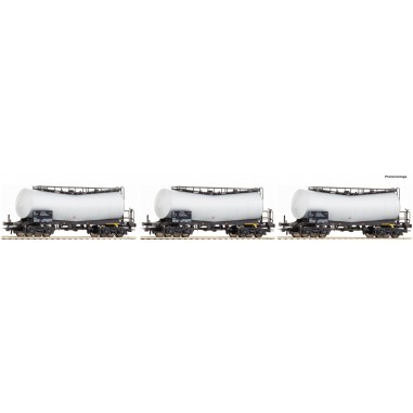 SET DE VAGONES CISTERNA ROCO 67149