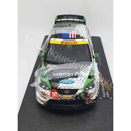 FORD FOCUS RS WRC ST. PETERSBURG - RUSSIA K. BLOCK 2012 SUN STAR ESCALA 1:18