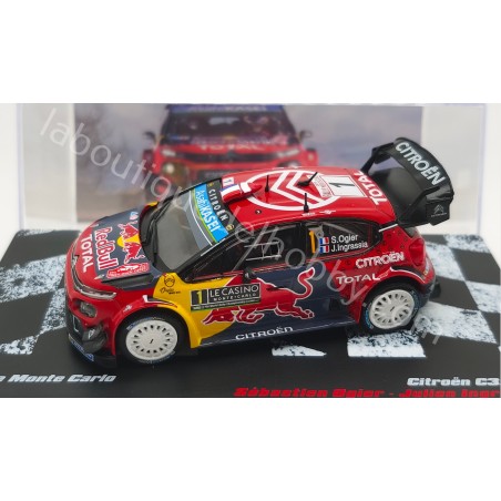 CITROEN C3 WRC S. OGIER RALLYE MONTE CARLO 2019 ALTAYA ESCALA 1:43