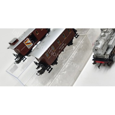 SET LOCOMOTORA DE VAPOR BR 80 + 4...