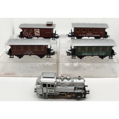 SET LOCOMOTORA DE VAPOR BR 80 + 4...