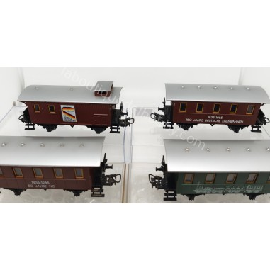 SET LOCOMOTORA DE VAPOR BR 80 + 4...
