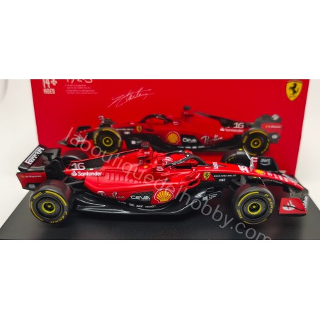 FERRARI SF-23 F1 C. LECLERC 2023 BURAGO ESCALA 1:43