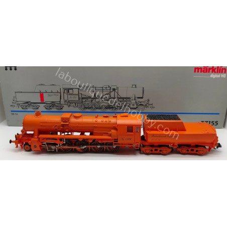 LOCOMOTORA DE VAPOR BR 52 1996 MARKLIN 37155 DIGITAL ESCALA H0