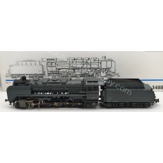 LOCOMOTORA DE VAPOR BR 44...