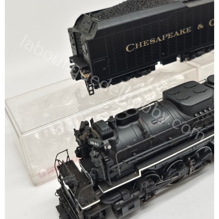 LOCOMOTORA DE VAPOR CHESAPEAKE & OHIO RIVAROSSI HR2051 DIGITAL SONIDO ESCALA H0