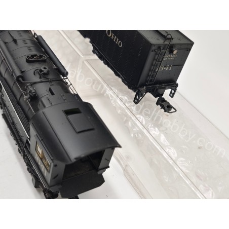 LOCOMOTORA DE VAPOR CHESAPEAKE & OHIO RIVAROSSI HR2051 DIGITAL SONIDO ESCALA H0