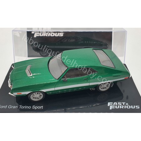 FORD GRAN TORINO SPORT FAST & FURIOUS ALTAYA ESCALA 1:43