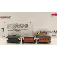 SET 3 VAGONES PRIMER TREN...