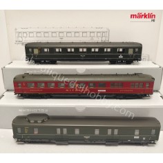 SET DE 3 VAGONES DE...