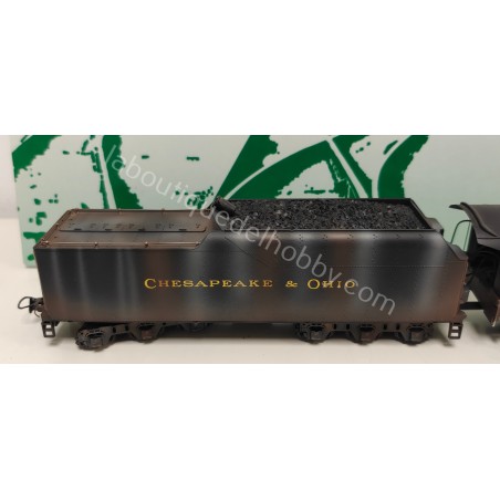 LOCOMOTORA DE VAPOR CHESEPEAKE & OHIO 549 MEHANO T009/22290 DIGITAL CON SONIDO ESCALA H0