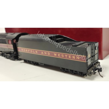 LOCOMOTORA DE VAPOR NORFOLK & WESTERN...