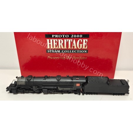 LOCOMOTORA DE VAPOR UNDECORATED PROTO HERITAGE 23330 ESCALA H0 DEFECTUOSA