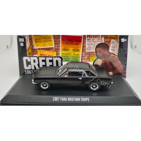FORD MUSTANG COUPE 1967 CREED GREENLIGHT ESCALA 1:43