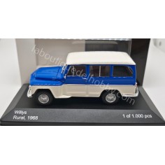 WILLYS RURAL 1968 WHITEBOX...