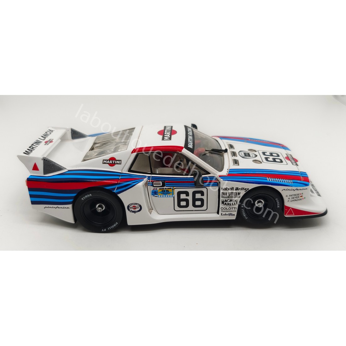 ミニカー 123 FLY Martini Lancia 1981 24H Le Mans 88239 Fly Lancia Beta Montecarlo 24H Le Mans 1981 1:32 Slot Car