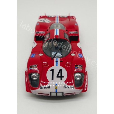 FERRARI 512 S CODA LUNGA Nº14 FILIPINETTI 1970 FLY TEAM02 SIN CAJA