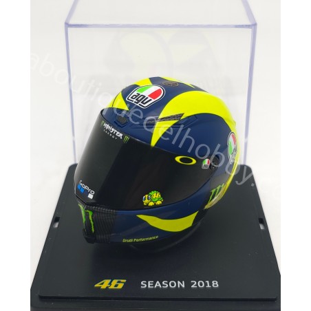 CASCO VALENTINO ROSSI SEASON 2018 ALTAYA ESCALA 1:5