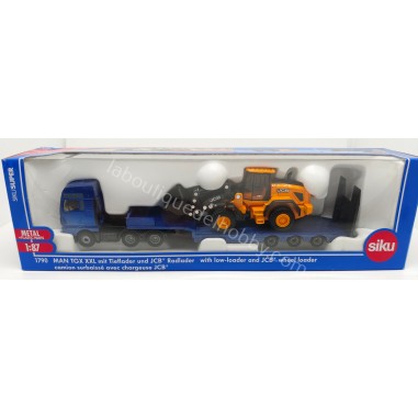 MAN TGX XXL PLATAFORMA CON EXCAVADORA...