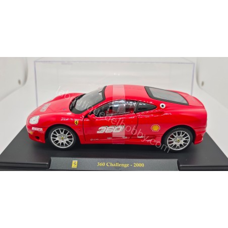 FERRARI 360 CHALLENGE 2000 HACHETTE BURAGO ESCALA 1:24