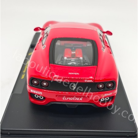 FERRARI 360 CHALLENGE 2000 HACHETTE BURAGO ESCALA 1:24