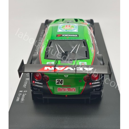 NISSAN GT-R SUPER GT500 D'STATION ADVAN SASAKI-KRUMM FUJI 2015 EBBRO ESCALA 1:18
