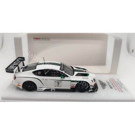 BENTLEY GT3 M-SPORT SMITH-MEYRICK-KANE BLANCPAIN GT PAUL RICARD 2014 TSM MODEL ESCALA 1:43