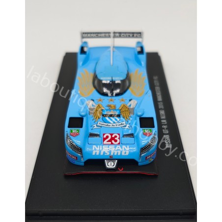 NISSAN GT-R LM NISMO MANCHESTER CITY LE MANS 2015 EBBRO ESCALA 1:43