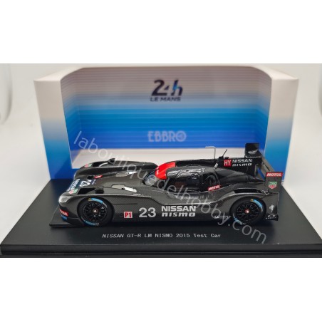 NISSAN GT-R LM NISMO TEST CAR 2015 EBBRO ESCALA 1:43