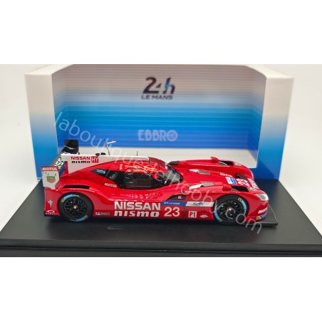 NISSAN GT-R LM NISMO Nº23 LE MANS 2015 EBBRO ESCALA 1:43