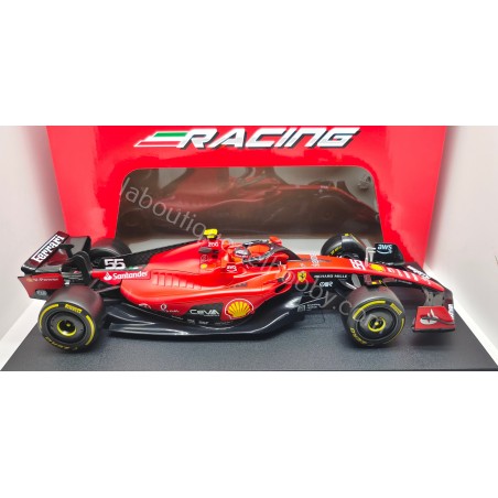 FERRARI SF-23 C. SAINZ 2023 BURAGO ESCALA 1:18