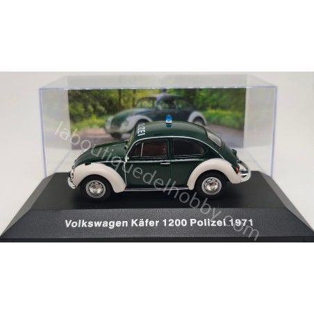 VOLKSWAGEN KAFER 1200 POLIZEI 1971 ALTAYA ESCALA 1:43