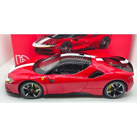 FERRARI SF90 STRADALE 2019 BURAGO ESCALA 1:18