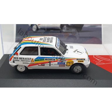 RENAULT 5TS CARLOS Sainz Circuito Estoril 1982 1:43 Ixo Altaya Diecast