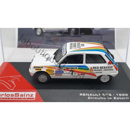 RENAULT 5TS C. SAINZ CIRCUITO ESTORIL 1982 ALTAYA ESCALA 1:43