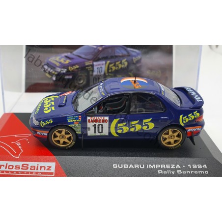 SUBARU IMPREZA C. SAINZ RALLY SANREMO 1994 ALTAYA ESCALA 1:43