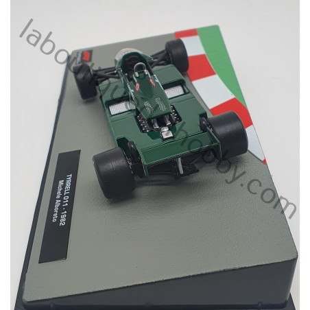 TYRRELL 011 M. ALBORETO 1982 SALVAT ESCALA 1:43