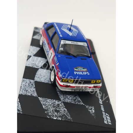 RENAULT 11 TURBO A. OREILLE RALLYE DES GARRIGUES 1987 ALTAYA ESCALA 1:43