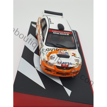 MITSUBISHI LANCER EVO IX D. SOLA RALLYE TIERRA CABANAS 2007 ALTAYA ESCALA 1:43