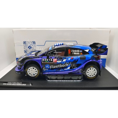 FORD PUMA RALLY1 J. SERDERIDIS RALLY KENYA 2022 SOLIDO ESCALA 1:18