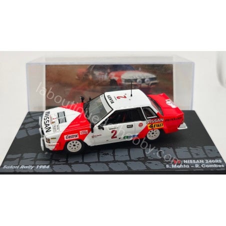 NISSAN 240RS S. MEHTA RALLY SAFARI 1984 ALTAYA ESCALA 1:43