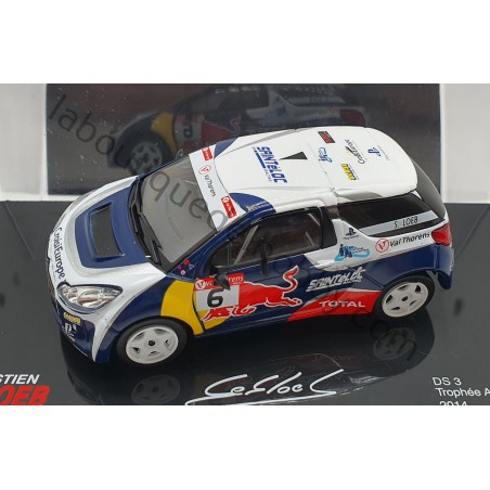 CITROEN DS 3 S. LOEB TROPHEE ANDROS (GLACE) 2014 ALTAYA ESCALA 1:43
