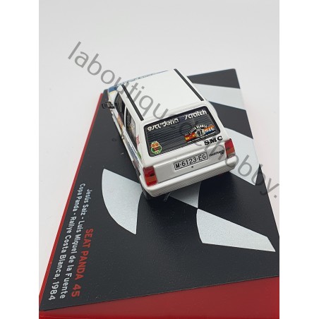 SEAT PANDA 45 J. SAIZ RALLYE COSTA BLANCA 1984 ALTAYA ESCALA 1:43