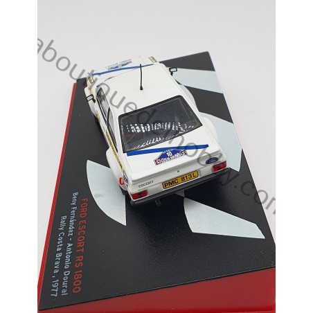 FORD ESCORT RS 1800 B. FERNANDEZ RALLY COSTA BRAVA 1977 ALTAYA ESCALA 1:43
