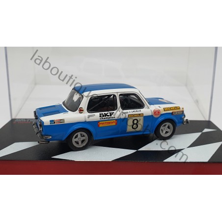 SIMCA 1000 S J.C. OÑORO RALLYE ORENSE 1975 ALTAYA ESCALA 1:43