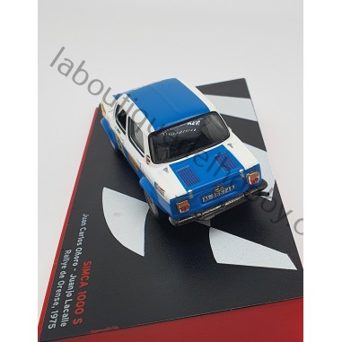 SIMCA 1000 S J.C. OÑORO RALLYE ORENSE...