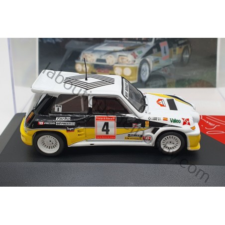 RENAULT 5 MAXI TURBO C. SAINZ RALLY PRINCIPE ASTURIAS 1986 ALTAYA ESCALA 1:43