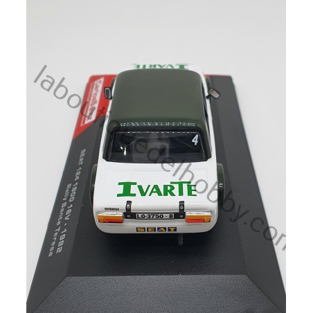 SEAT 124 1800 16V C. SAINZ RALLY SANTA TERESA 1982 ALTAYA ESCALA 1:43